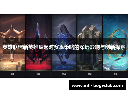英雄联盟新英雄崛起对赛季策略的深远影响与创新探索